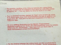 Mantis Chipmate 39  Instructions from the back side of the package.